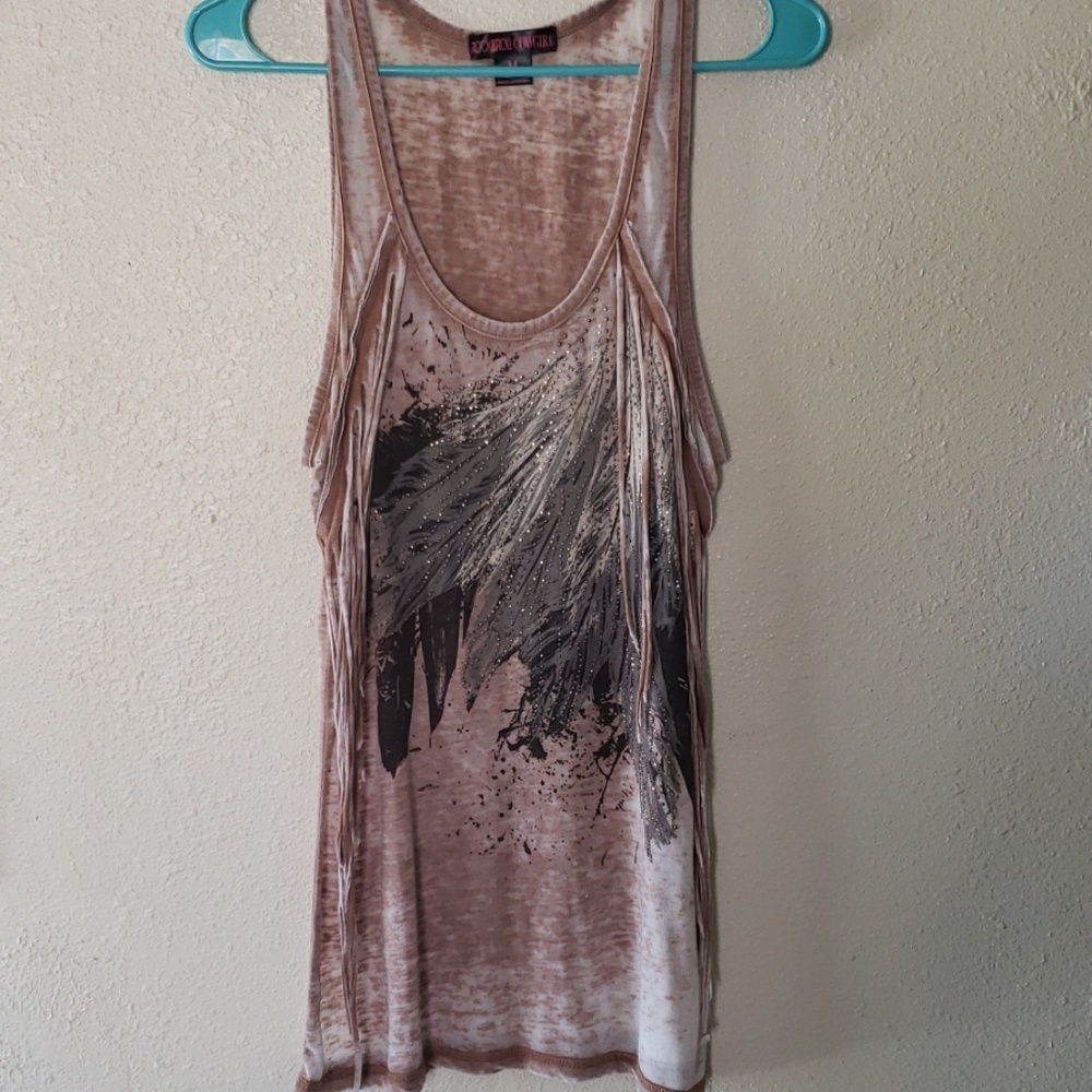 Cute country style tank top